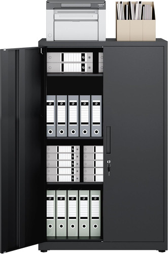 Tier lockable tall storage - 4-tier,