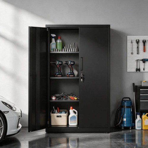 Tall filing cabinet lockable - cabinet,