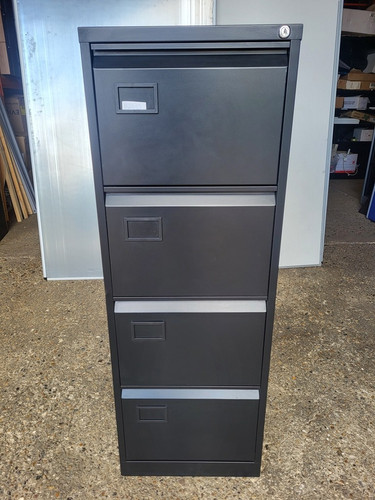Office black filing cabinet - filing, |