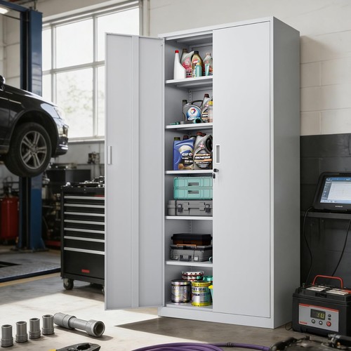 180cm tall steel storage - steel,