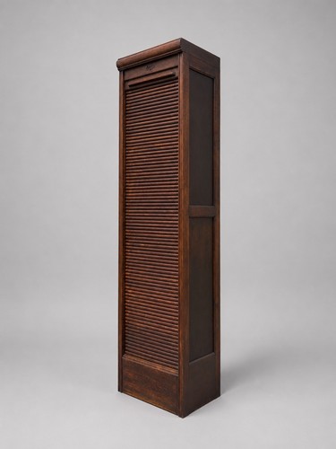 Extra tall vintage oak - tall, tambour
