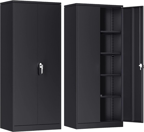Metal storage cabinet with - metal,